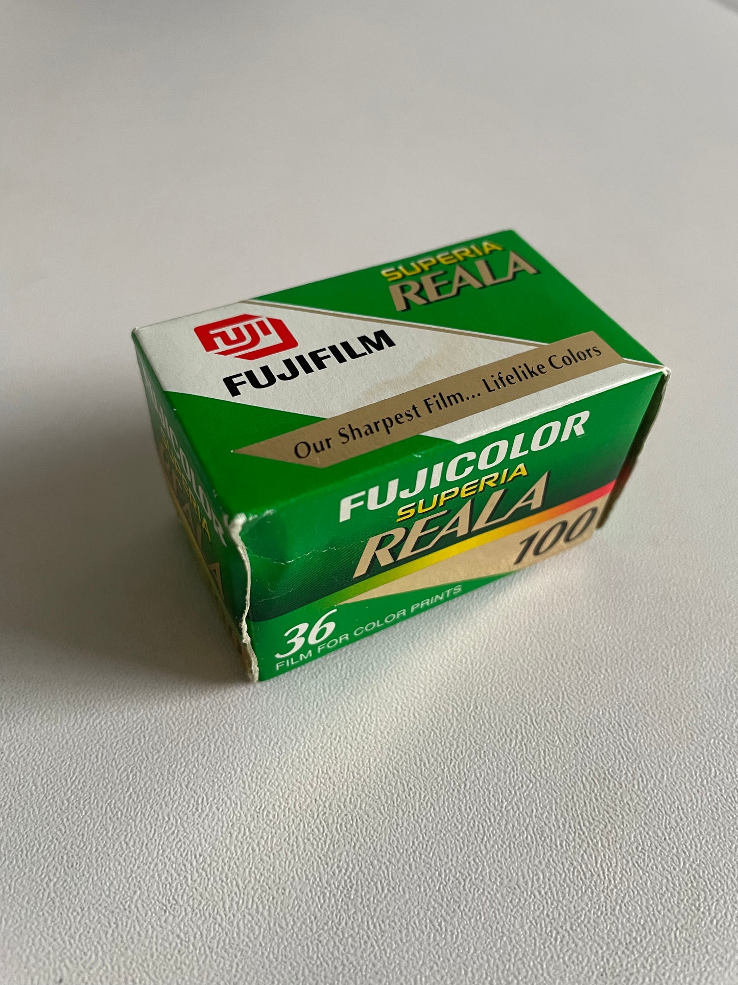 Fujifilm Superia Reala 100 35mm 36exp Color Print Film – Rare, Expired 07/2005