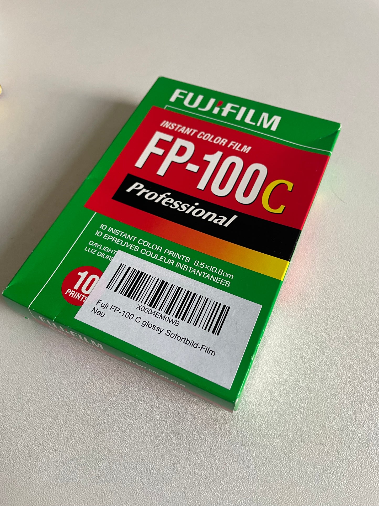 Fuji FP-100C Professional Instant Film (2017-02)