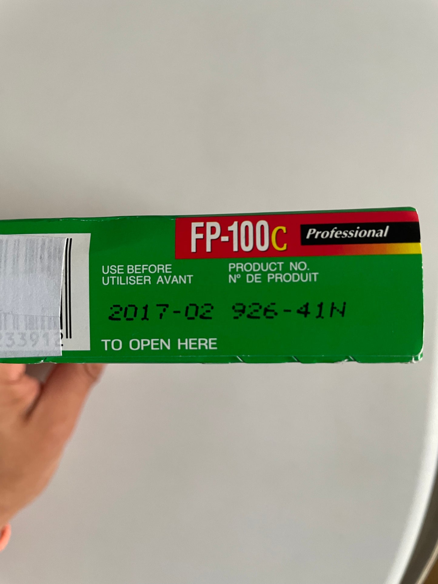 Fuji FP-100C Professional Instant Film (2017-02)