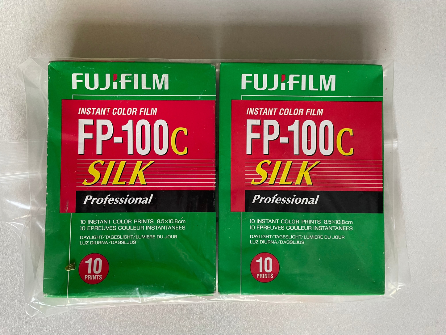 Fuji FP-100C Silk Professional - Instant Film (2016-05) - (1 PACK)