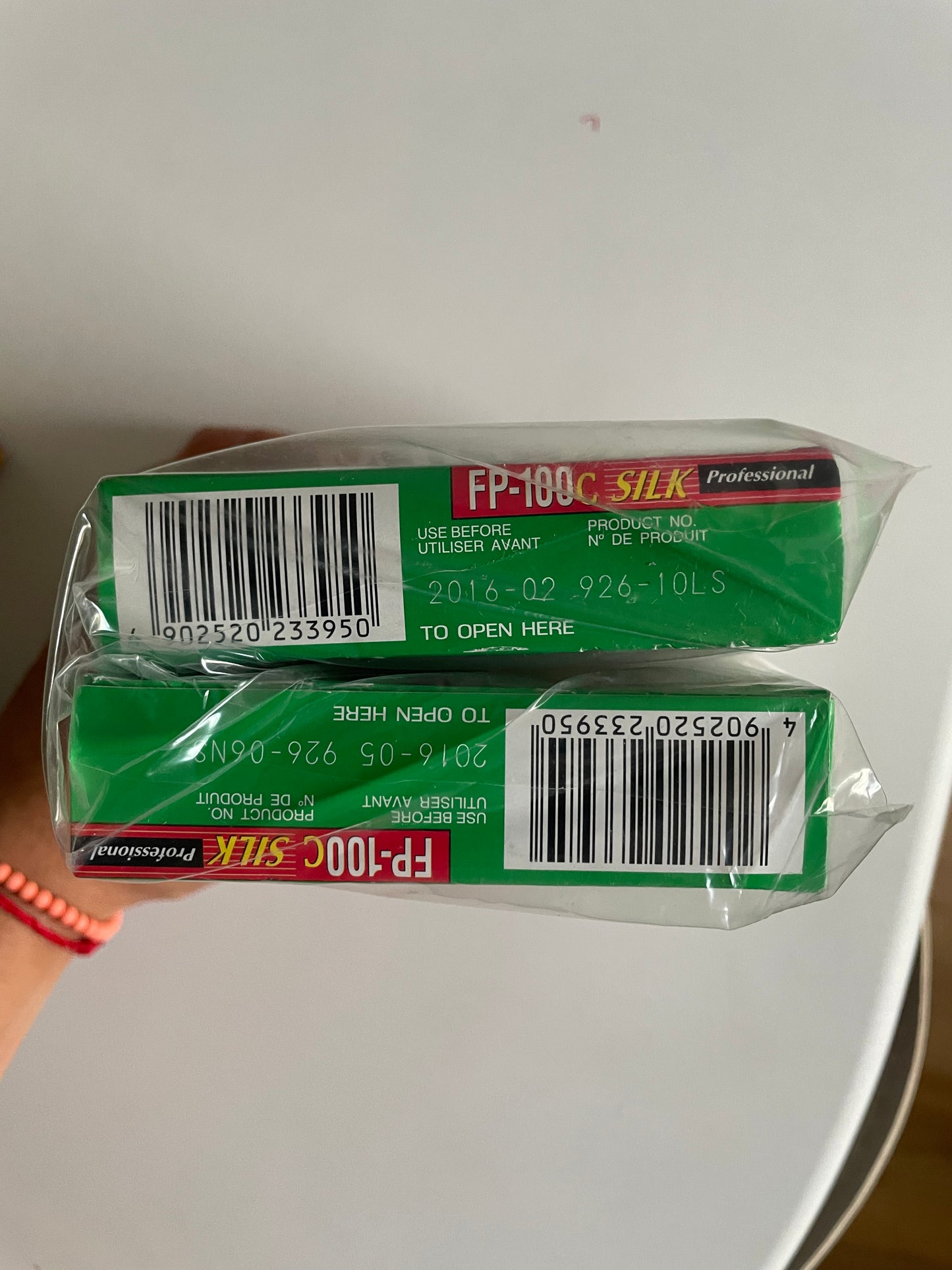 Fuji FP-100C Silk Professional - Instant Film (2016-05) - (1 PACK)