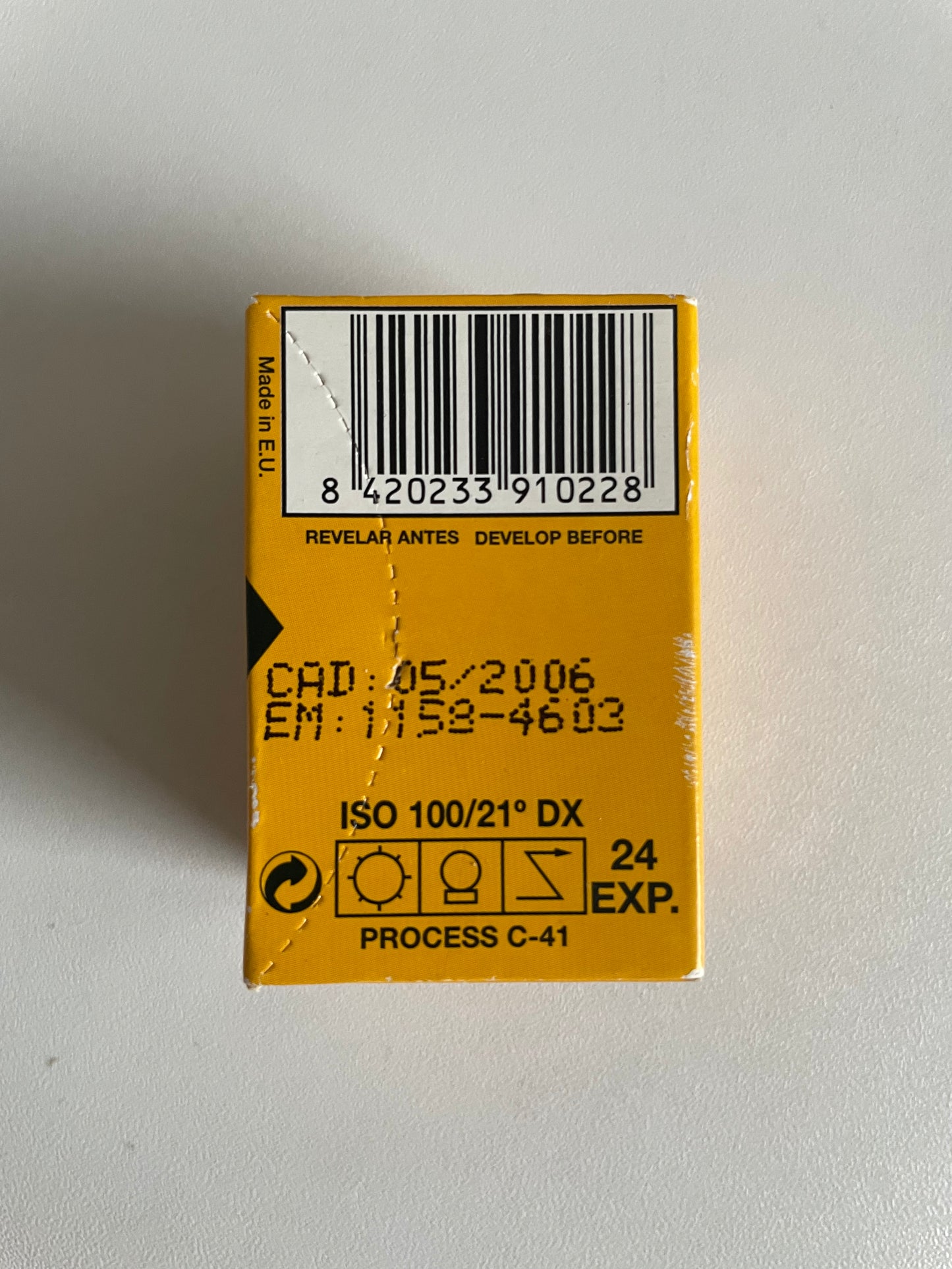 DigiFoto AT100 35mm Colour Negative Film | ISO 100 | 24 Exp | Expired 05/2006