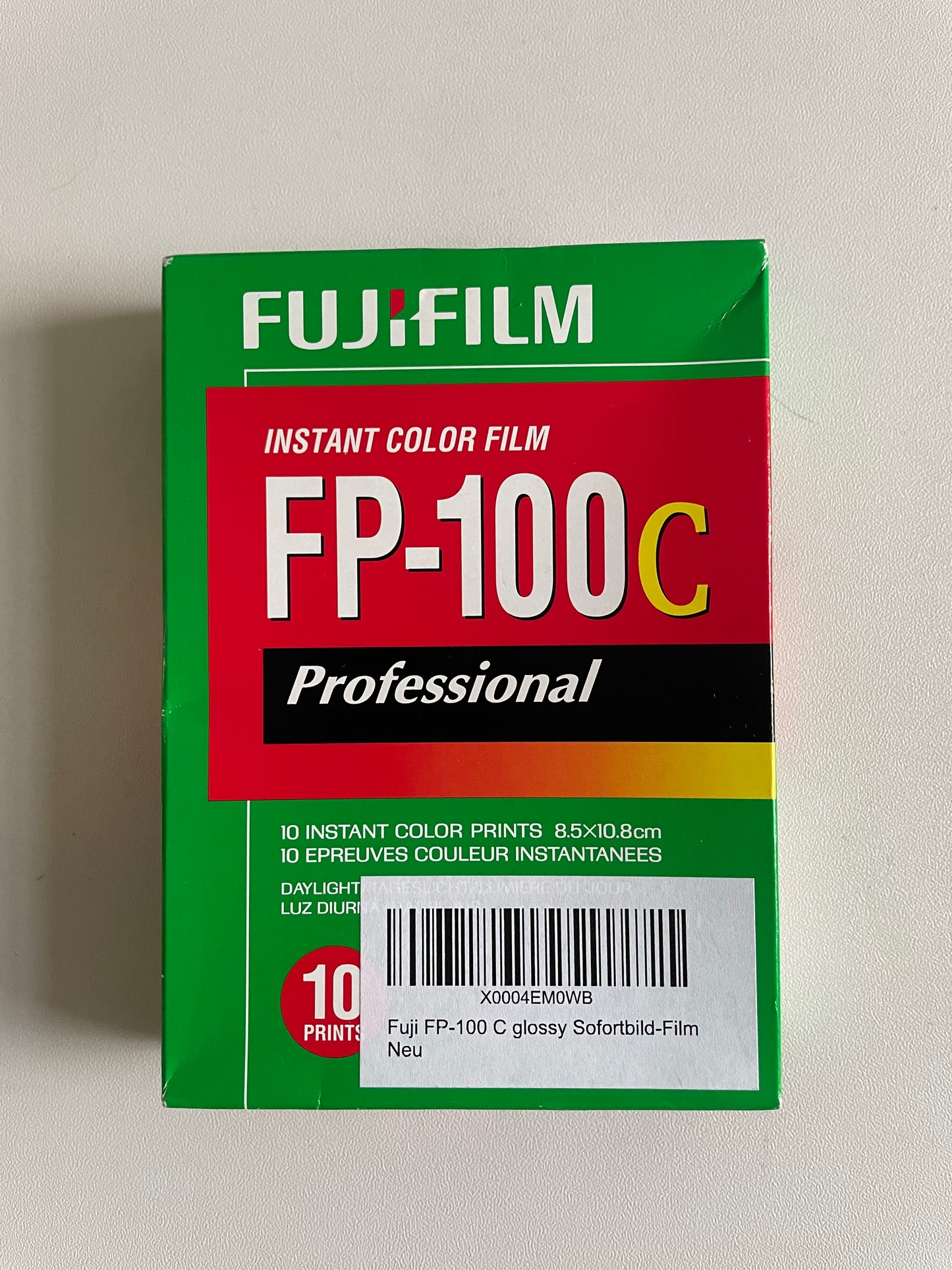 Fuji FP-100C Professional Instant Film (2017-02)