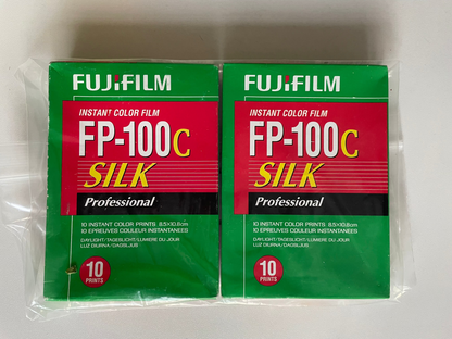 Fuji FP-100C Silk Professional - Instant Film (2016-05) - (1 PACK)